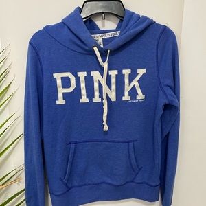 PINK Victoria Secret Small blue Hoodie